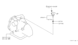 Diagram for 1990 Nissan Maxima Speed Sensor - 25010-85E10