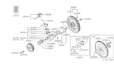 Diagram for 1990 Nissan Maxima Crankshaft Pulley - 12303-85E10