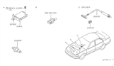 Diagram for 1991 Nissan Maxima Engine Control Module - 23710-87E15