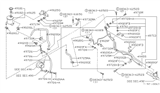 Diagram for 1993 Nissan Maxima Power Steering Reservoir - 49180-96E00