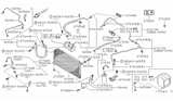 Diagram for 1991 Nissan Maxima HVAC Pressure Switch - 92137-85E00