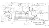 Diagram for 1992 Nissan Maxima Power Steering Hose - 49726-96E13