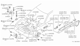 Diagram for 1989 Nissan Maxima Body Mount Hole Plug - 01648-00241