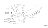 Diagram for 1991 Nissan Maxima Fuel Filler Housing - 78120-85E00