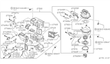 Diagram for 1991 Nissan Maxima Blower Motor - 27220-85E02