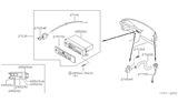 Diagram for 1991 Nissan Maxima Ambient Temperature Sensor - 27720-93E00