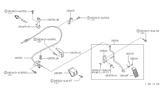 Diagram for 1990 Nissan Maxima Throttle Cable - 18201-85E00