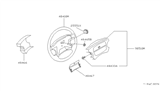 Diagram for 1990 Nissan Maxima Steering Wheel - 48430-98E00