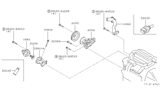 Diagram for 1992 Nissan Maxima Thermostat Housing - 11061-85E06