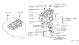 Diagram for 1991 Nissan Maxima Valve Body - 31705-80X01