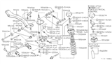 Diagram for 1992 Nissan Stanza Rear Crossmember - 55401-85E01