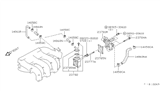 Diagram for 1994 Nissan Maxima Idle Control Valve - 23781-97E11