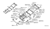 Diagram for 2009 Nissan Xterra Motor And Transmission Mount - 50311-EA030