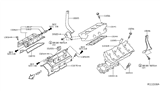 Diagram for 2018 Nissan Frontier Cylinder Head - 11090-9BM0A