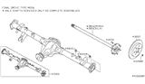 Diagram for 2019 Nissan Frontier Axle Shaft - 38162-EB00A