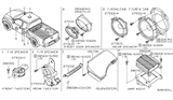 Diagram for Nissan Leaf Car Speakers - 28156-9FF0A