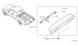 Diagram for 2005 Nissan Frontier Light Socket - 24169-EA800