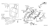 Diagram for 2017 Nissan Frontier Seat Motor - 87400-ZP00D