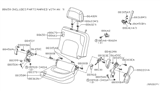 Diagram for 2010 Nissan Frontier Seat Cushion - 88350-EA500