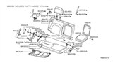 Diagram for Nissan Seat Cushion - 88300-EA500