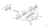 Diagram for 2017 Nissan Frontier Reverse Idler Gear - 32282-CD20D