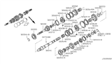 Diagram for 2011 Nissan Xterra Synchronizer Ring - 32631-CD000