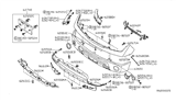 Diagram for 2006 Nissan Frontier Bumper - 62025-EA800