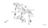 Diagram for Nissan Frontier Seat Belt - 88844-EB071