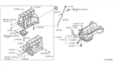 Diagram for 2018 Nissan NV Dipstick Tube - 11150-EA20A