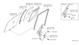 Diagram for 2017 Nissan Frontier Window Regulator - 82720-EB010