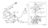 Diagram for 2016 Nissan Frontier Shift Knob - 34910-EA603