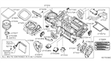 Diagram for 2007 Nissan Xterra Cabin Air Filter - 27274-EA000