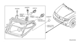 Diagram for 2012 Nissan Frontier Headlight - 26060-ZL40A