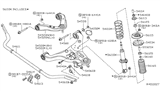 Diagram for 2018 Nissan Frontier Control Arm - 54525-EA00A