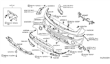 Diagram for Nissan Frontier Bumper - 62014-ZL00B