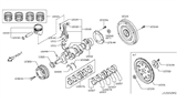 Diagram for Nissan Kicks Pilot Bearing - 12330-14L0A