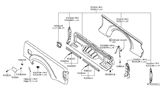 Diagram for 2012 Nissan Frontier Fuel Door - K3870-ZS0MA