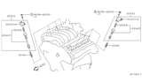 Diagram for Nissan Armada Spark Plug - 22401-ZE01B