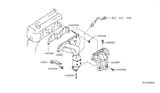 Diagram for 2012 Nissan Frontier Catalytic Converter - 14002-EA00A