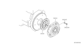 Diagram for Nissan Xterra Pressure Plate - 30210-EA200