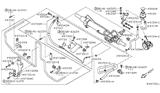 Diagram for 2013 Nissan Frontier Power Steering Reservoir - 49180-EA000