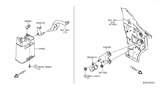 Diagram for Nissan Vapor Canister - 14950-EA20B