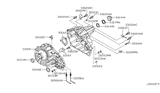 Diagram for Nissan Back Up Light Switch - 32006-8S01A