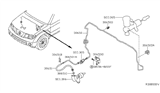 Diagram for 2005 Nissan Frontier Hydraulic Hose - 46211-0M817