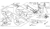 Diagram for 2009 Nissan Pathfinder Power Steering Hose - 49720-EA200