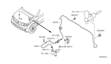 Diagram for Nissan Xterra Clutch Hose - 30855-ZL80A