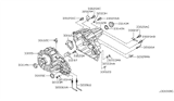 Diagram for 2005 Nissan Xterra Back Up Light Switch - 32006-8S010