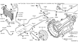 Diagram for Nissan Pathfinder Transmission Oil Cooler - 21606-EA510