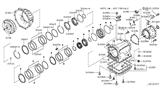 Diagram for 2016 Nissan Frontier Torque Converter - 31100-90X24