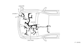 Diagram for 2007 Nissan Frontier Battery Cable - 24080-EA000